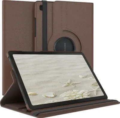 Produktbild von EAZY CASE - Tablet Hülle für Samsung Galaxy Tab A7 Schutzhülle, Tablet Case 360° drehbar in Braun