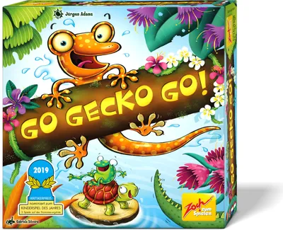 Zdjęcie produktu dla Go Gecko Go! (Gra rodzinna – angielski)