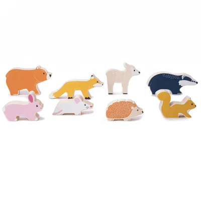 Obrázok produktu pre Bigjigs Toys Súprava lesných zvierat