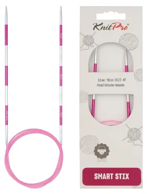 Produktbild von Rundstricknadeln 100cm Knitpro Smartstix | Stricknadeln, Stricken, Zubehör