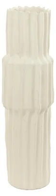 Image de Vase LONGA en céramique crème – Ø17x58 cm
