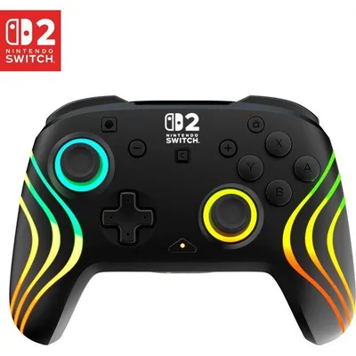Obrázek produktu pro Gamepad  Nintendo Switch 2  Afterglow Wave  RGB  Bezdrátový  Černý  Turtle Beach