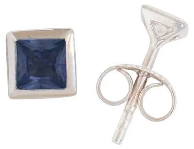 Produktbild von Miamar 01.1099B Damen Ohrstecker Silber Blau