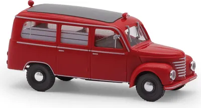 Image de BUSCH Framo V901/2 Bus pompier/ambulance 51264 Modèle réduit de voiture 1:87
