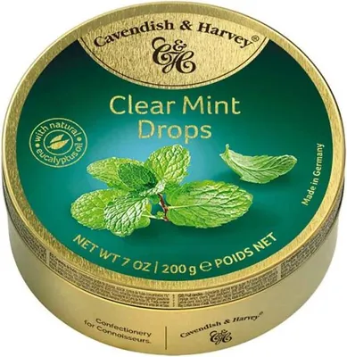 Produktbild von Cavendish & Harvey Clear Mint Drops 200g