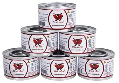 Produktbild von Beeketal Sicherheits Brennpaste 6 Stück