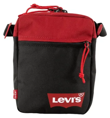 Produktbild von Levi's Men's Mini Crossbody Solid (Red Batwing) Cross Bag, Regular Red, One Size