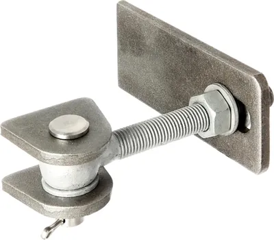 Image de Alberts® Paumelle pour ouverture 180°,longue,vis,etc.fvz.,boulons,etc.VA,à souder,M16