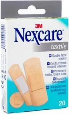 Image de Nexcare En Delaval Ca : Bande textile, assortiment de bandes adhésives, 20 pièces
