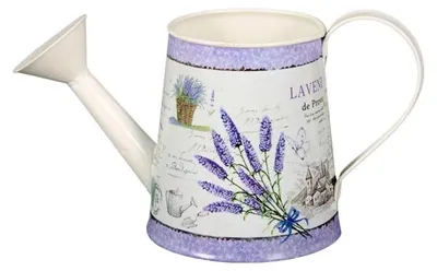 Immagine prodotto di Teiera LAVENDER DE PROVENCE in metallo d11x24x12cm