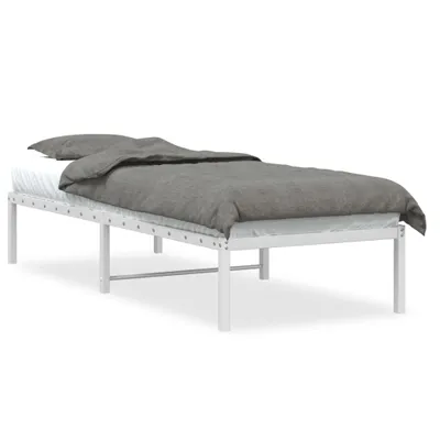 Obrázek produktu pro vidaXL Kovový noční stolek bílý 80x200 cm