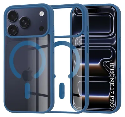 Obrázok produktu pre Techsuit – MagSafe Pro obal na iPhone 17 Pro – modrý