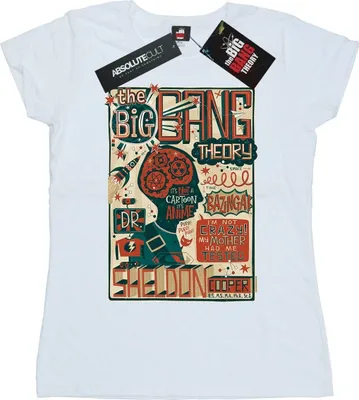 Produktbild von Big Bang Theory - T-Shirt für Damen BI9442 (XXL) (Weiß)