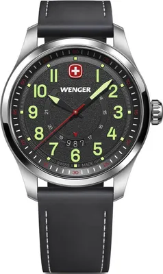 Produktbild von Wenger 01.0541.121 Herrenuhr Terragraph 43mm 10ATM