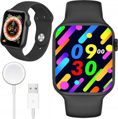 Produktbild von Smartwatch Watch 7 Uhr Gespräche Smart Sport Anrufe Menü Pl Ekg Ip67 Schwarz