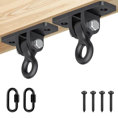Immagine prodotto di Set di 2 ganci a soffitto per amache e sedie a dondolo