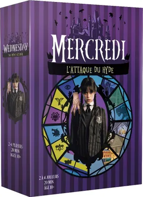 Zdjęcie produktu dla Asmodee Mercredi - L'attaque du Hyde, Gra karciana, 10 lat(a), 20 min, 20 min