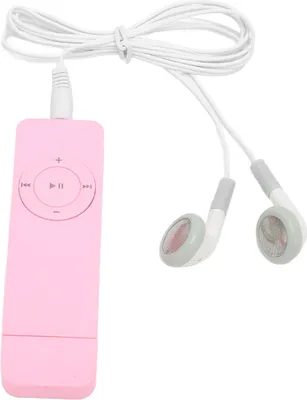 Produktbild von MP3-Player mit verlustfreier Klangunterstützung, bis zu 64 GB, Mini-Musikplayer für Studenten, für unterwegs, rosa