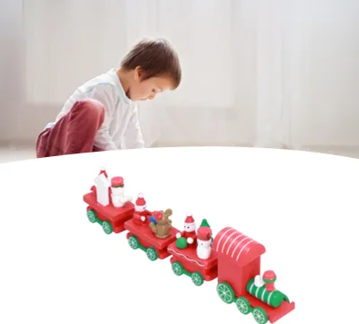 Obrázek produktu pro Vánoční sada hraček, miniaturní barevný kreslený model pro děti, chlapce, dívky