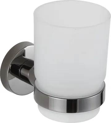 Obrázek produktu pro Mexen Remo kelímek na kartáčky, černý chrom - 7050738-73
