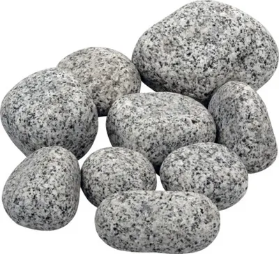 Produktbild von Granitkies 40-100 mm 1000 kg anthrazit-weiß