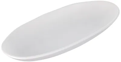 Imagen del producto de Lacor 63275 – Fuente rectangular de melamina, 32x14x4 cm – Blanco