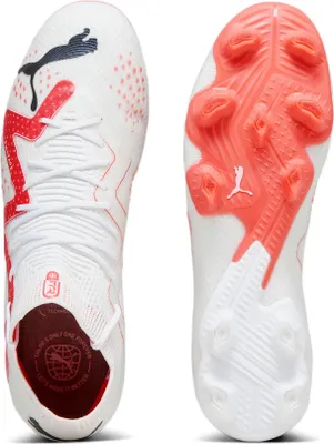 Produktbild von Puma Future Ultimate FG/AG Fußballschuhe Herren weiß fire orchid EU 46