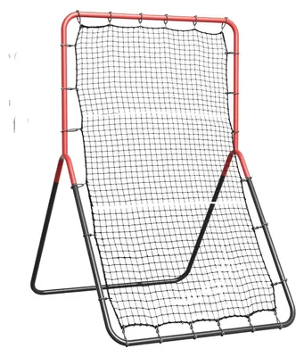 Obrázek produktu pro VEVOR baseballová a softballová odrazová síť, 3 x 4,5 stopy PitchBack Baseball Pitching Nest, třícestná baseballová síť, softballová odrazová síť, trenažér hřiště, odrazová síť pro cvičení v poli/hodu