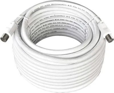 Image de Câble d'antenne, 5m, blindé 4 fois
