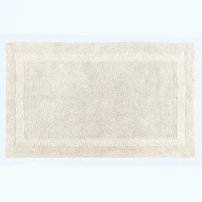 Produktbild von HOMESCAPES XXL-Badematte creme 70x120 cm aus 100% Baumwolle