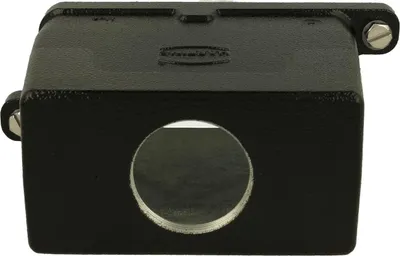 Produktbild von HARTING Han 16HPR enlarged Tüllengehäuse, 1xM40 gerader Kabelabgang, Schraubverriegelung - 1 Stück