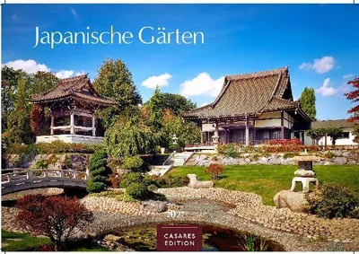 Produktbild von Japanische Gärten Kalender 2027 - Wandkalender | Fotokalender Asien 24x35cm - Fotografien authentischer japanischer Gärten, perfekt für Natur- und Gartenliebhaber