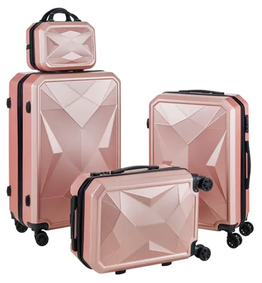 Produktbild von Mömax Reisekofferset Diamond Rosegold, 4-teilig