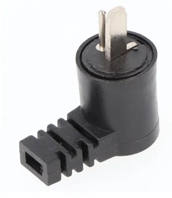 Produktbild von Goobay Lautsprecherstecker, abgewinkelt - mit Schraubanschluss