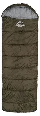 Zdjęcie produktu dla Śpiwór turystyczny Naturehike U250S NH20MSD07 190x75cm zielony lewy