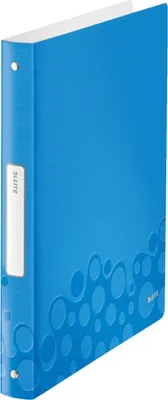Produktbild von Leitz WOW, A4, Polypropylen (PP), Blau, Metallisch, 200 Blätter, 2,5 cm, 257 mm