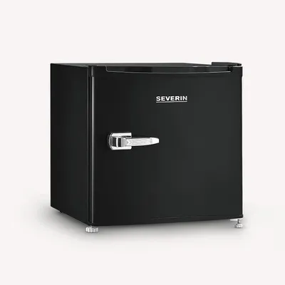 Produktbild von SEVERIN Retro Mini Kühl-/Gefrierbox (Schwarz) GB 8880 aus Kunststoff, schwarz Kühlbox Minikühlschrank