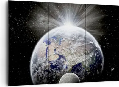 Produktbild von Bild auf Leinwand - Leinwandbild - Astronomie galaxie abstraktion - 165x110cm - Wand Bild - Wanddeko - Leinwanddruck - Bilder - Kunstdruck - Leinwand bilder - Wandkunst - CE165x110-2328