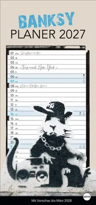 Produktbild von Banksy Planer 2027