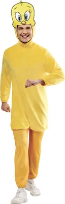 Produktbild von Tweety Kostüm für Erwachsene Looney Tunes gelb - M