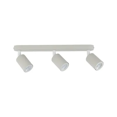 Produktbild von Kinderlampe Metall GU10 verstellbar Beige 3-flammig länglich Kinderzimmerleuchte