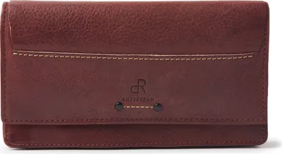Produktbild von dR Amsterdam Leder Geldbörse für Damen | Overslag-Geldbörse | Kartenhalter für Damen | RFID-Schutz | Tampa - 93190 Brown