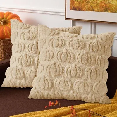 Produktbild von Plüschkissen mit Pampelmusenmotiv für Herbst und Halloween