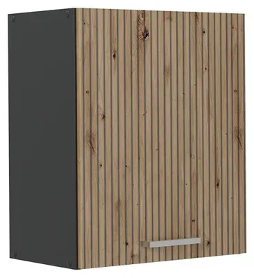 Image de Elément haut de cuisine Vicco R-Line Chêne Artisan/Anthracite 50cm, Model 70032