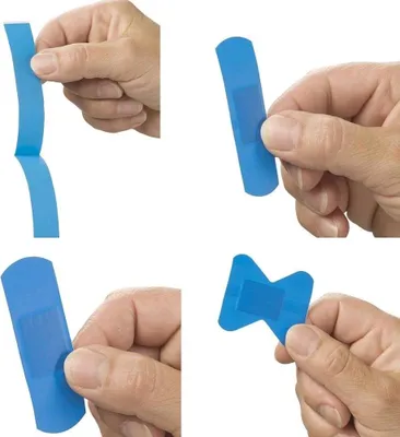 Produktbild von Nachfüllpack, 90 Detektierbare Pflaster für Pflasterbox, 4 Größen