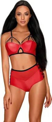 Productafbeelding van OBSESSIVE - LEATHERIA SET, tweedelig, maat S/M