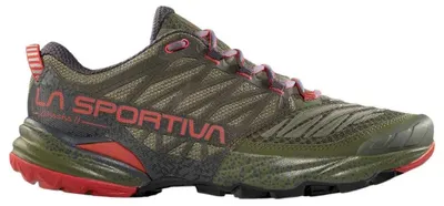 Obrázek produktu pro Akasha II, Cypress/Mountain Red, velikost 46, ZFRS066E47R2446, pánské nízké boty na horský běh – La Sportiva