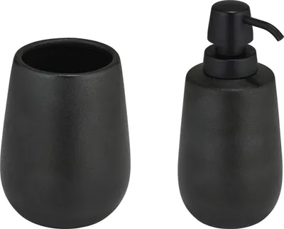 Produktbild von WENKO Bad-Accessoire Set Mod. Nerno, 2-teilig, aus hochwertiger Keramik
