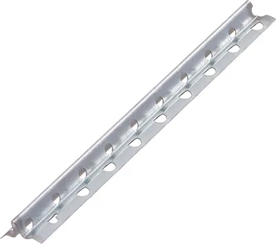 Produktbild von PROTEKTOR Schnellputzschiene, Putzschiene Innen, 6mm Putzstärke 250cm, 50 Stück Silber 1106 Schnellputzleisten, Schnellputzprofil 6mm, Wand verputzen