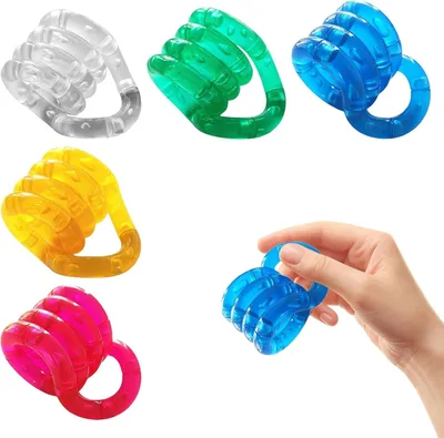 Productafbeelding van Fidget speelgoed - 5 stuks tangle autisme speelgoed - Fidget-speelgoedset - Stemspeelgoed voor stressvermindering